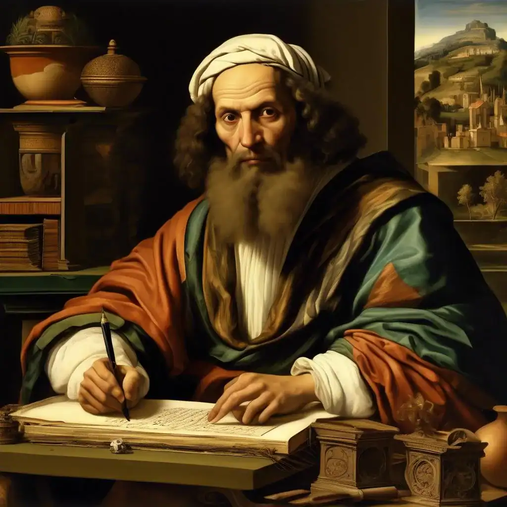 Portrait of a Scribe – Bartolomeo Passerotti